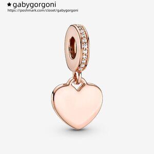 Pandora Engravable Heart Tag Dangle Charm